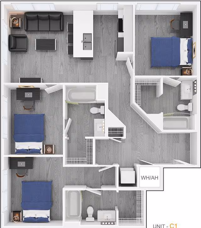 Unit Private Private floor plan